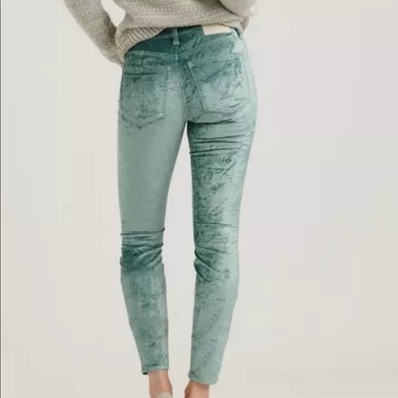 NWT Lucky Brand Mid Rise Ava Velvet Skinny Jeans - Picture 5 of 8